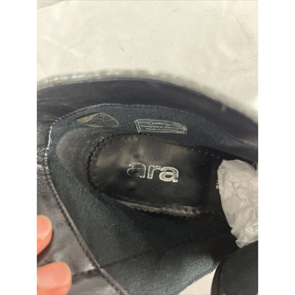 Ara Silver Metallic Snakeskin-Patterned German Booties - Picture 15 of 16